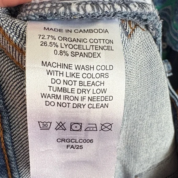 Quince Bella Stretch Barrel Jeans 31 - Picture 10 of 11